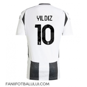 Juventus Kenan Yildiz #10 Tricou Fotbal Replică 2024-25 Barbati Acasa